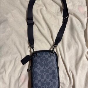 Coach Aden Crossbody Bag - Denim
